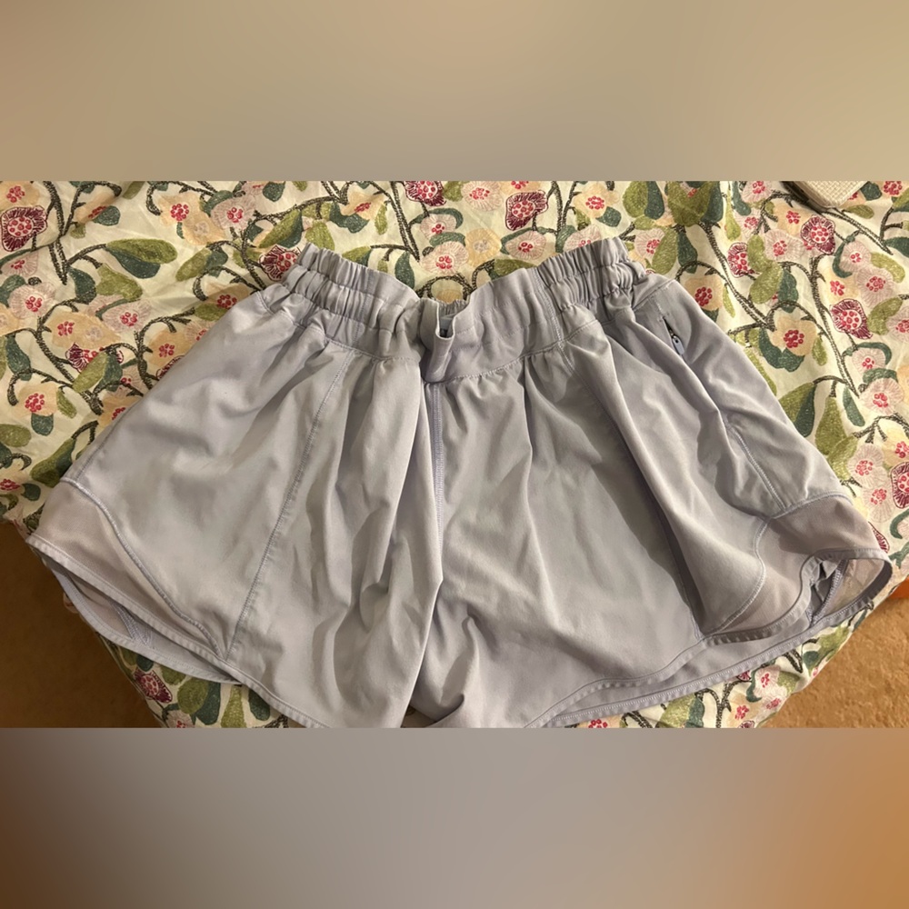 lululemon athletica Light Gray Athletic Shorts